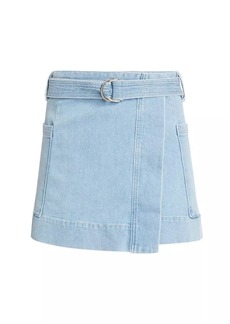 Rails Deanna Wrap Denim Miniskirt