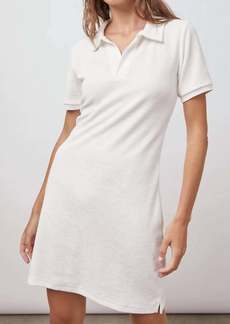 Rails Elana Terry Tennis Dress In White