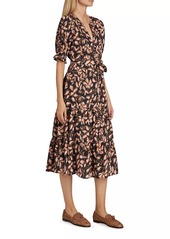 Rails Eliana Floral Tiered Midi-Dress