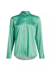 Rails Elias Striped Satin Shirt