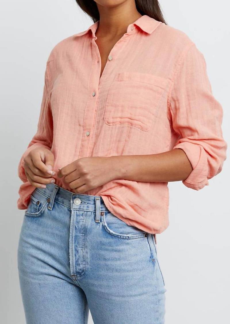 Rails Ellis Shirt In Peach