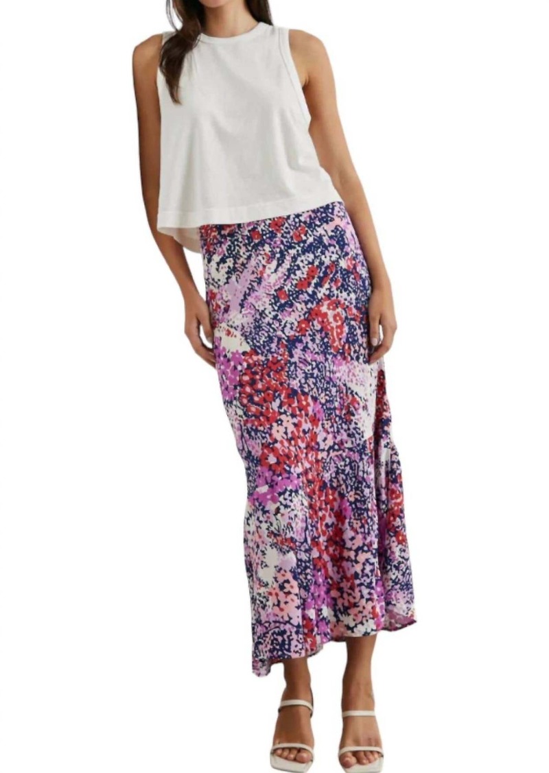 Rails Gala Skirt In Purple Gardenia