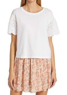 Rails Georgia Embroidered Eyelet Top