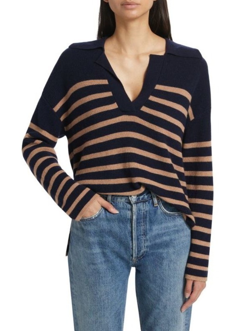 Rails Harris Striped Merino Wool Blend Sweater