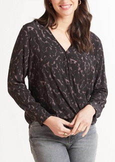 Rails Hillary Top In Diffused Cheetah