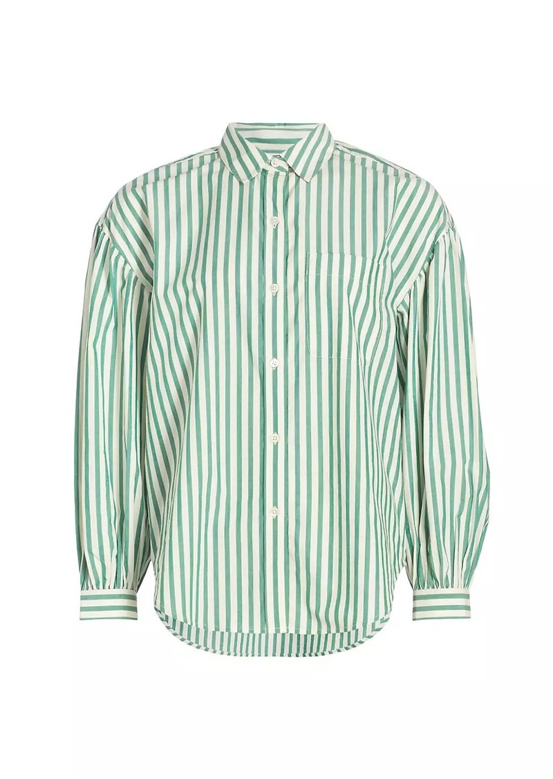 Rails Janae Striped Cotton-Blend Shirt