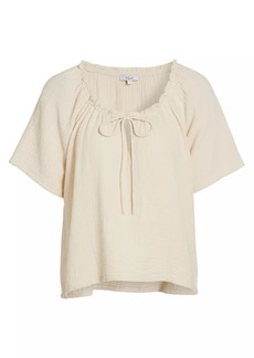 Rails Judith Drawstring Scoopneck Top