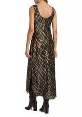 Rails Kailani Abstract Scoopneck Midi-Dress