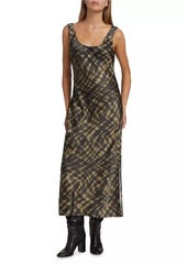 Rails Kailani Abstract Scoopneck Midi-Dress