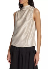 Rails Kaleen Satin-Backed Crepe Top