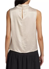 Rails Kaleen Satin-Backed Crepe Top