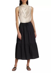 Rails Kaleen Satin-Backed Crepe Top