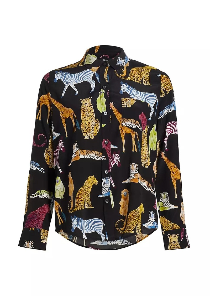 Rails Kate Animal Shirt