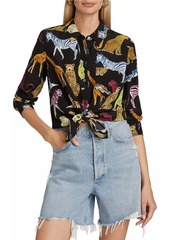 Rails Kate Animal Shirt