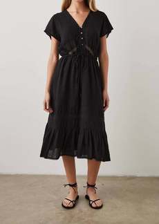 Rails Kiki Lace Detail Dress In Black