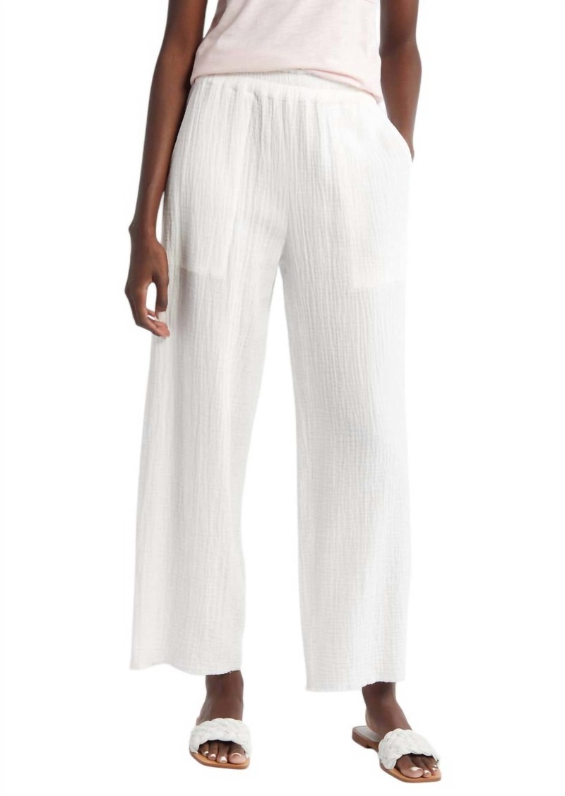 Rails Leon Crop Pant In White