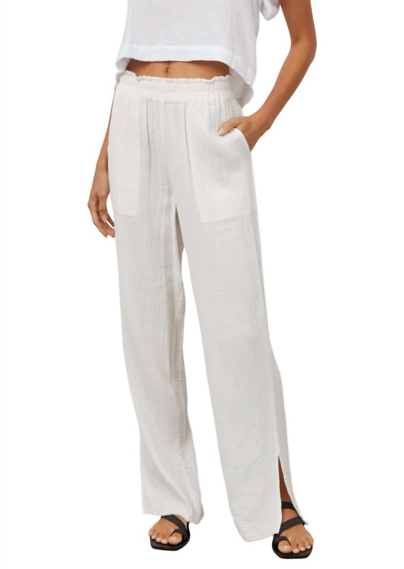 Rails Leon Pant In White