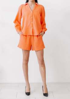 Rails Lo Blouse In Papaya