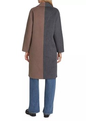 Rails Lore Colorblocked Wool-Blend Coat