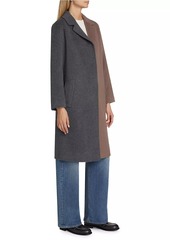 Rails Lore Colorblocked Wool-Blend Coat