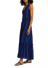 Rails Loulou Linen-Blend Tiered Maxi Dress