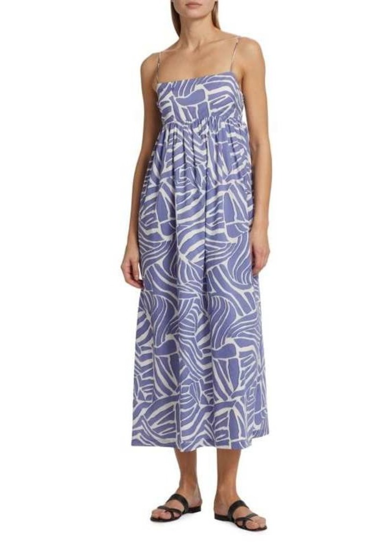Rails Lucille Abstract Empire Maxi Dress