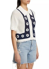 Rails Milan Cotton Crochet Top