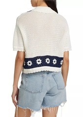 Rails Milan Cotton Crochet Top