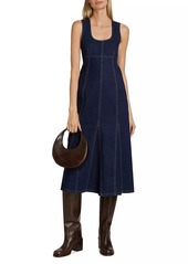 Rails Minna Denim Midi-Dress