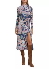 Rails Mona Watercolor Floral Midi-Dress