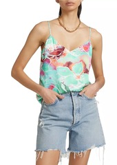 Rails Paola Floral V-Neck Top