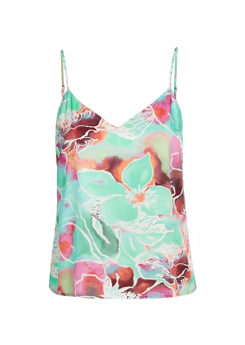 Rails Paola Floral V-Neck Top