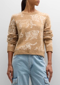 Rails Perci Wildcats Intarsia Wool-Blend Sweater
