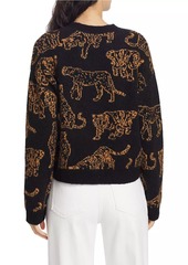 Rails Perci Wool-Blend Tiger Sweater