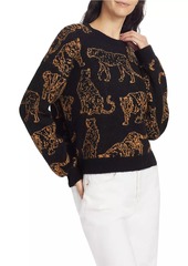 Rails Perci Wool-Blend Tiger Sweater