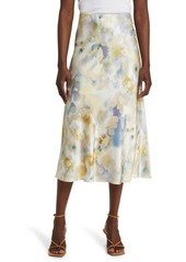 Rails Anya Satin Midi Skirt