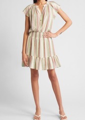 Rails Augustine Stripe Linen Blend Dress