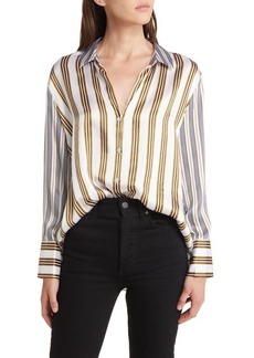 Rails Dorian Stripe Silk Shirt