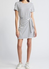 Rails Edie Stripe Tie Waist T-Shirt Dress