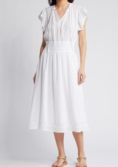 Rails Iona Linen Blend Midi Dress