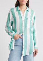 Rails Jaylin Stripe Cotton Button-Up Shirt