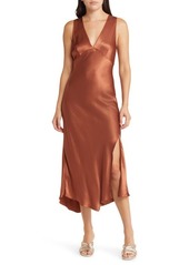 Rails Monique Satin Midi Slipdress