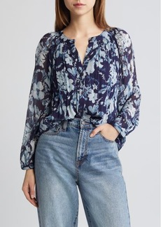Rails Nessie Pleated Floral Top
