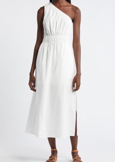 Rails Selani One-Shoulder Cotton Blend Midi Dress