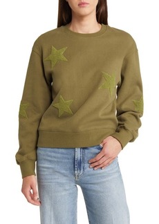 Rails Sonia Star Appliqué Cotton Sweatshirt