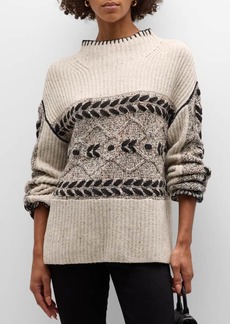 Rails Raini Funnel-Neck Sweater 