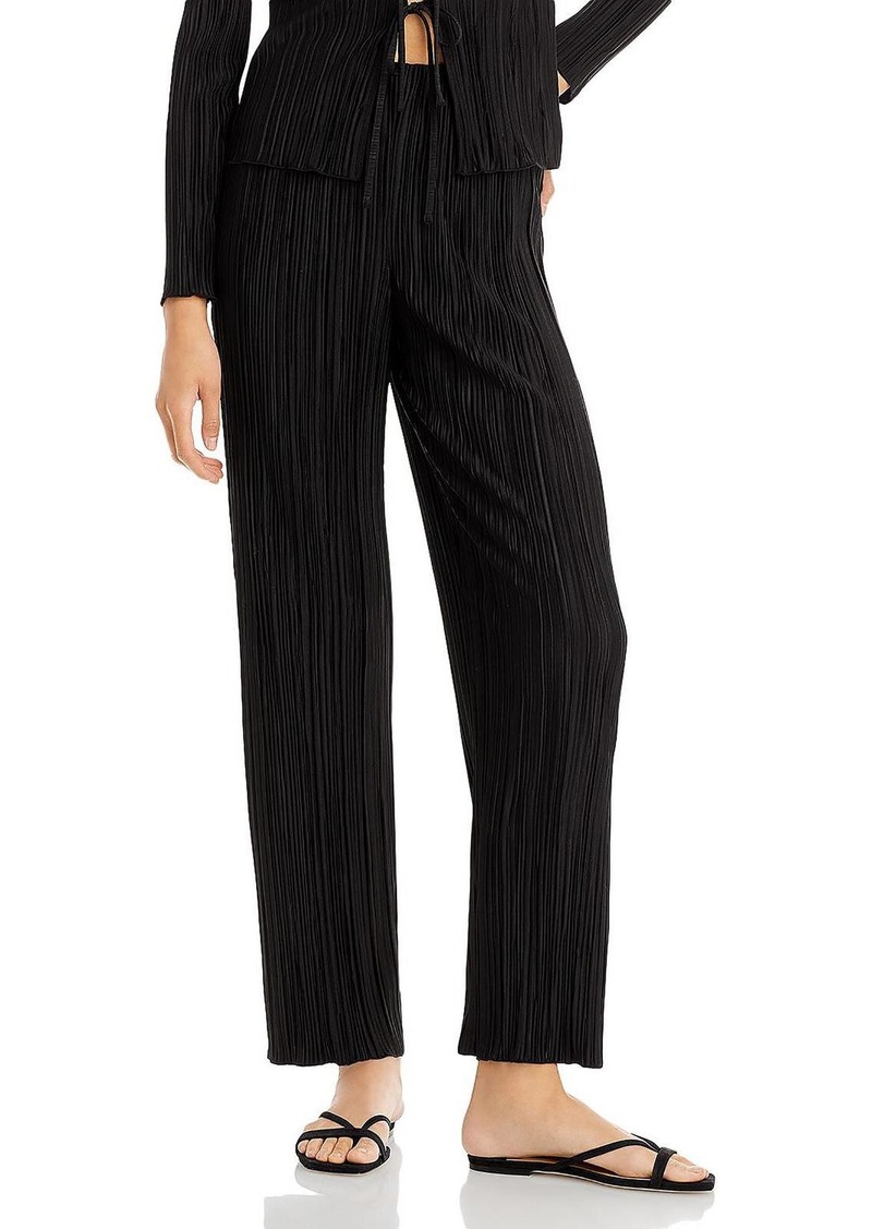 Rails Rowan Womens Pleated High Waist Wide Leg Pants