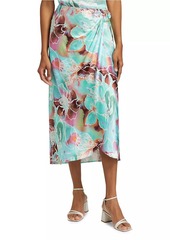 Rails Sampha Floral Wrap Midi-Skirt