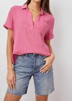 Rails Savannah Shirt In Pink Punch