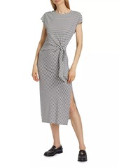 Rails Selah Striped Side-Tie Midi-Dress